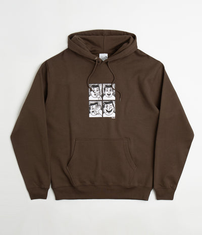 Polar Punch Dave Hoodie - Brown