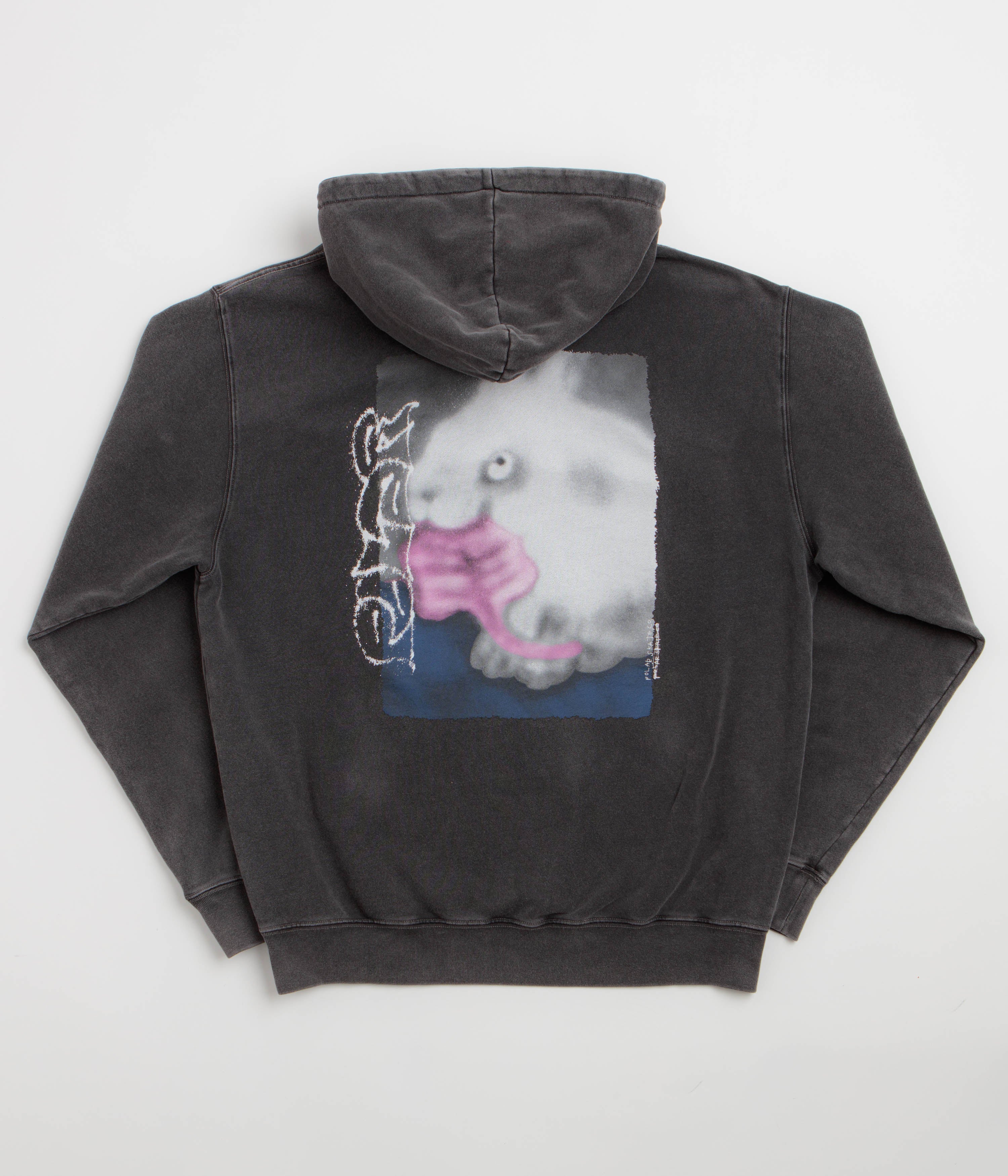 Polar Rabbit Dave Hoodie - Silver Black