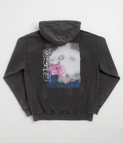 Polar Rabbit Dave Hoodie - Silver Black