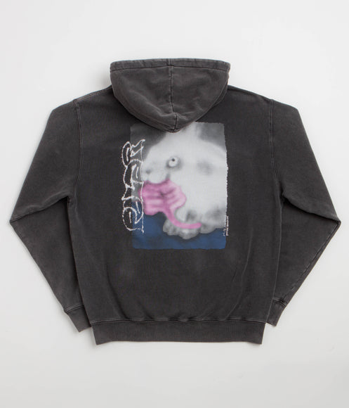 Polar Rabbit Dave Hoodie - Silver Black