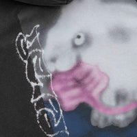 Polar Rabbit Dave Hoodie - Silver Black thumbnail