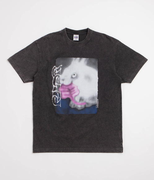 Polar Rabbit T-Shirt - Silver Black