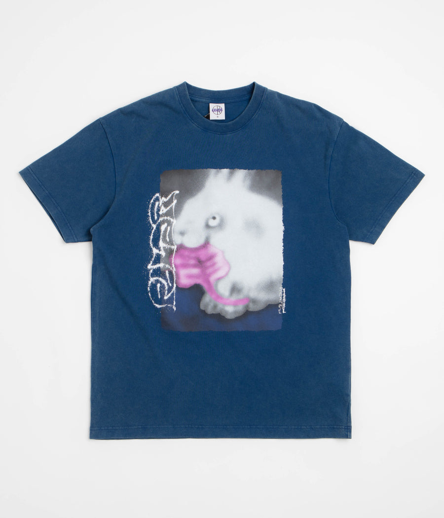 Polar Rabbit T-Shirt - Washed Blue