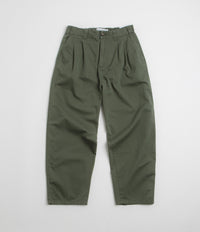 Polar Railway Chinos in Grey Green