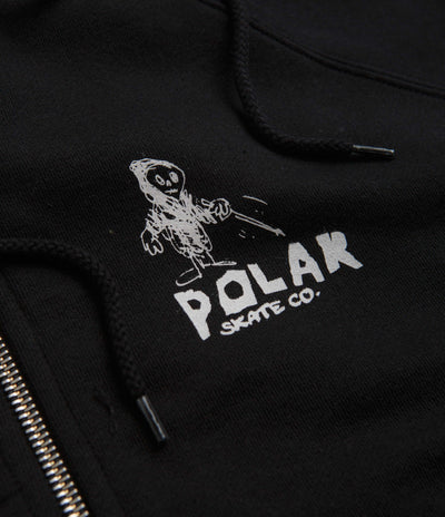 Polar Reaper Default Zip Hoodie - Black