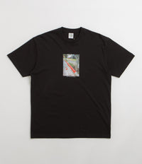 Polar Red Curb T-Shirt in Black