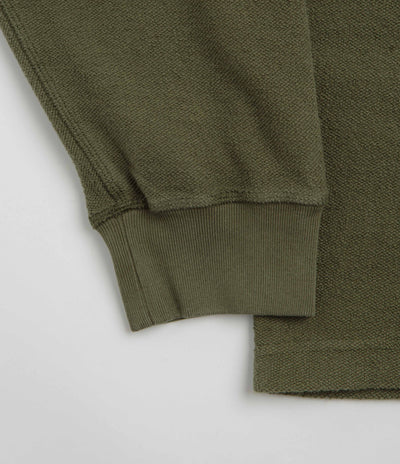 Polar Reversed Crewneck Sweatshirt - Army Green