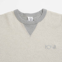 Polar Reversed Crewneck Sweatshirt in Heather Grey thumbnail