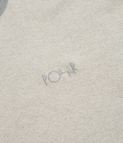 Polar Reversed Crewneck Sweatshirt in Heather Grey