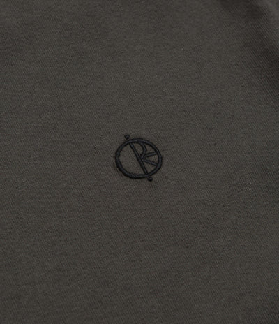 Polar Ringer T-Shirt in Dirty Black and Black