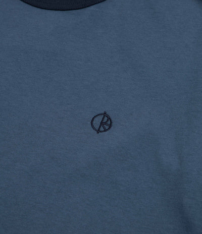 Polar Ringer T-Shirt - Grey Blue / Dark Blue