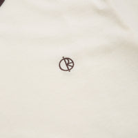 Polar Ringer T-Shirt in Ivory and Chocolate thumbnail