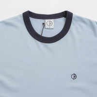 Polar Ringer T-Shirt in Light Blue and Navy thumbnail