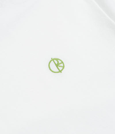 Polar Ringer T-Shirt - White / Peridot