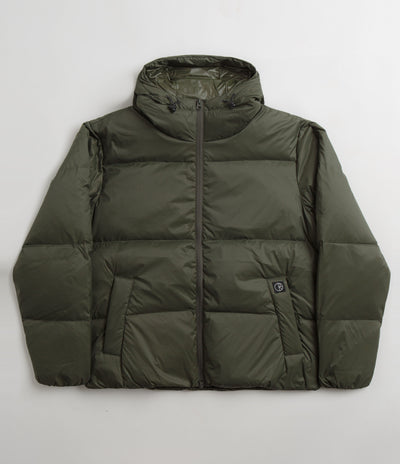 Polar Ripstop Soft Puffer Jacket in Grey Green