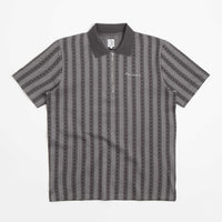 Polar Road Zip Polo Shirt - Graphite thumbnail
