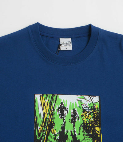 Polar Running T-Shirt in Deep Royal Blue
