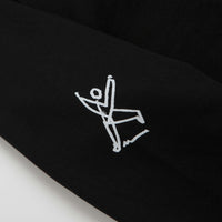 Polar Sad at Time Dave Hoodie in Black thumbnail