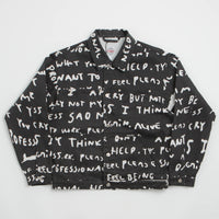 Polar Sad Notes Patrik Jacket in Black and White thumbnail