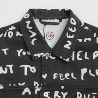 Polar Sad Notes Patrik Jacket in Black and White thumbnail