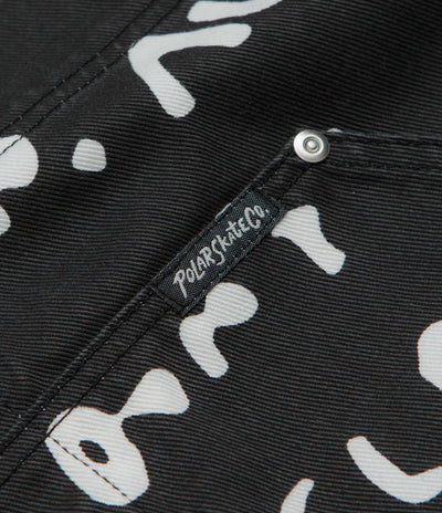 Polar Sad Notes Patrik Jacket in Black and White