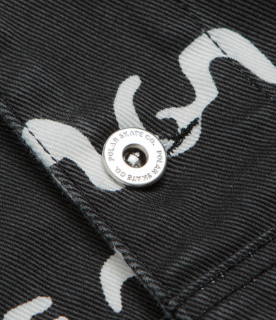 Polar Sad Notes Patrik Jacket in Black and White