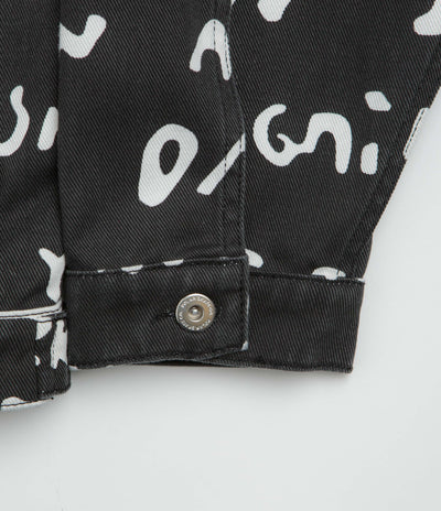 Polar Sad Notes Patrik Jacket in Black and White