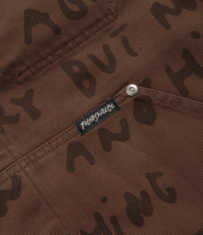 Polar Sad Notes Patrik Jacket - Walnut