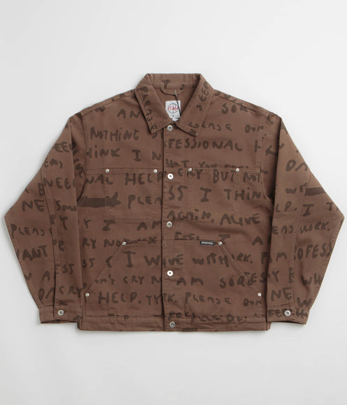 Polar Sad Notes Patrik Jacket - Walnut