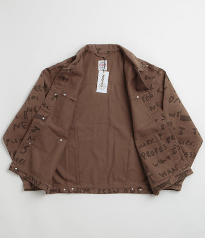 Polar Sad Notes Patrik Jacket in Walnut