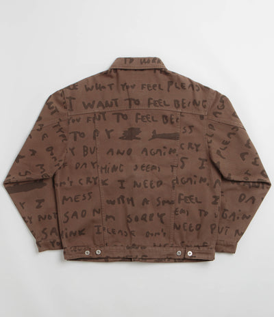 Polar Sad Notes Patrik Jacket in Walnut