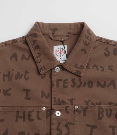 Polar Sad Notes Patrik Jacket in Walnut