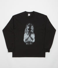 Polar Saint Kawaii Long Sleeve T-Shirt in Black