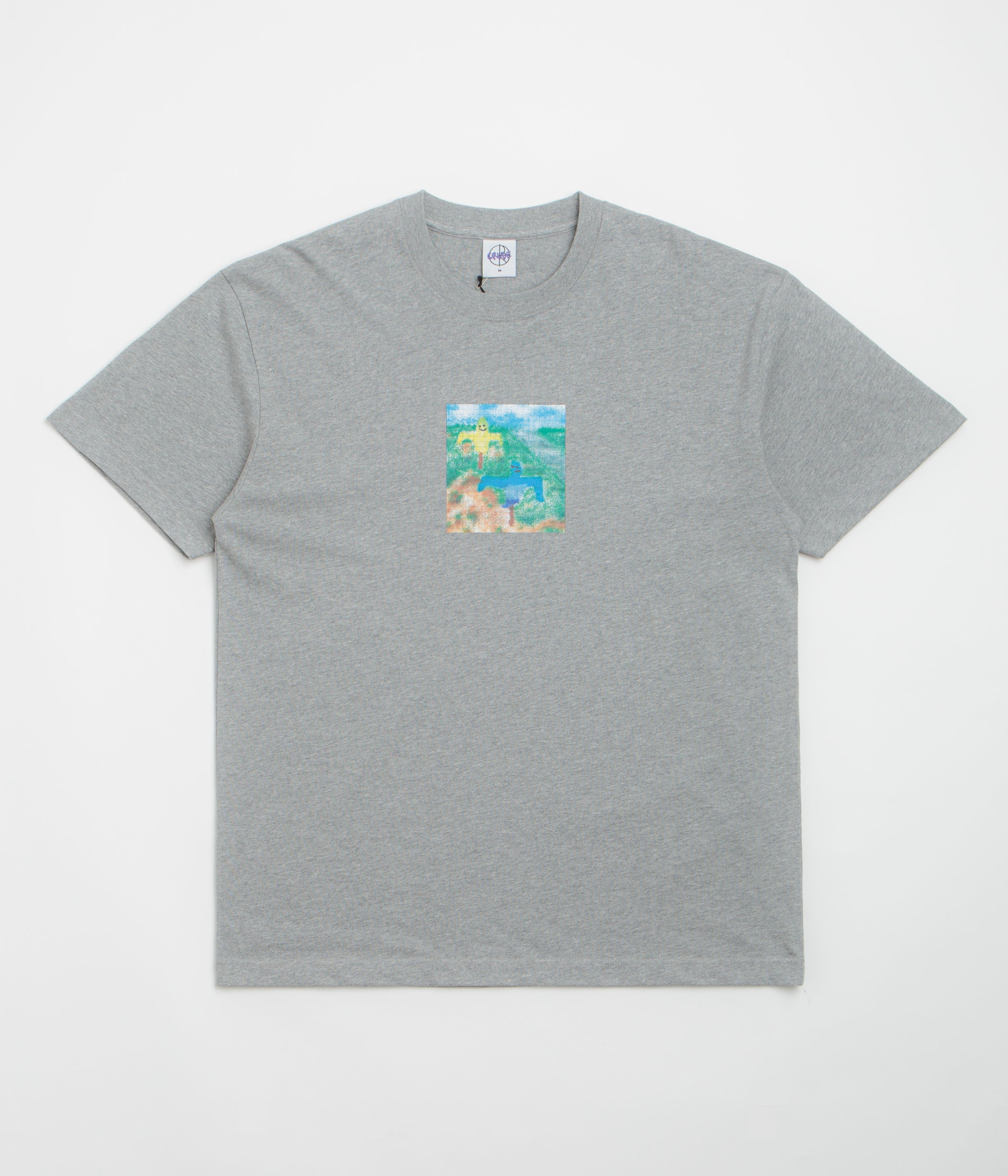 Polar Scarecrow T-Shirt in Heather Grey