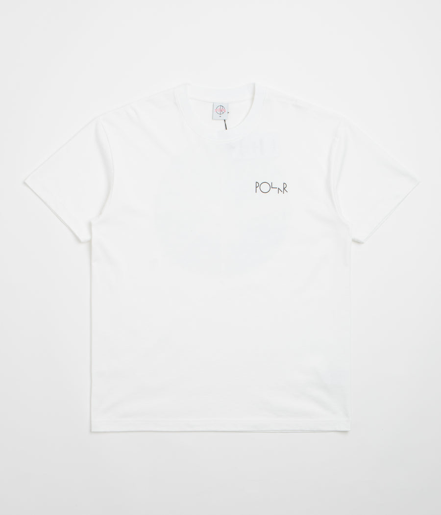 Polar Searching For Peace Fill Logo T-Shirt - White