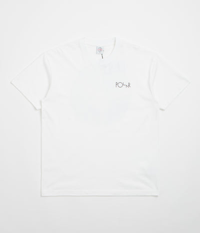 Polar Searching For Peace Fill Logo T-Shirt in White