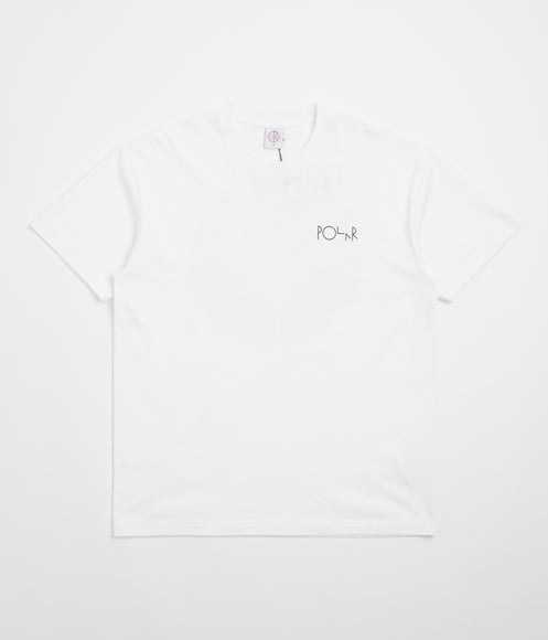 Polar Searching For Peace Fill Logo T-Shirt - White