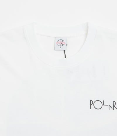 Polar Searching For Peace Fill Logo T-Shirt in White