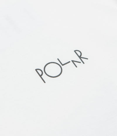 Polar Searching For Peace Fill Logo T-Shirt in White