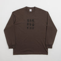 Polar Sequence Long Sleeve T-Shirt in Brown thumbnail
