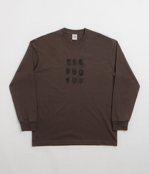 Polar Sequence Long Sleeve T-Shirt - Brown