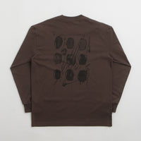 Polar Sequence Long Sleeve T-Shirt in Brown thumbnail