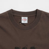 Polar Sequence Long Sleeve T-Shirt in Brown thumbnail