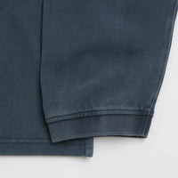 Polar Serge Long Sleeve Polo Shirt in Blue thumbnail