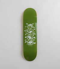 Polar Shin Sanbongi The Spiral of Life Deck in Olive and 8.125"