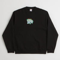 Polar Shy Bow Dave Crewneck Sweatshirt in Black thumbnail