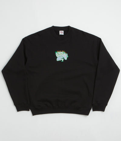 Polar Shy Bow Dave Crewneck Sweatshirt - Black