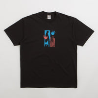 Polar Sitting Hands T-Shirt in Black thumbnail