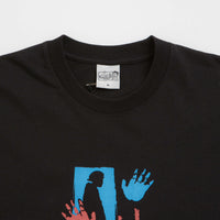 Polar Sitting Hands T-Shirt in Black thumbnail