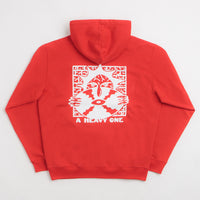Polar Skate Club Dave Hoodie in Red thumbnail